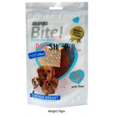 Super Bite Dog Treats Chicken Breast 70 Gm